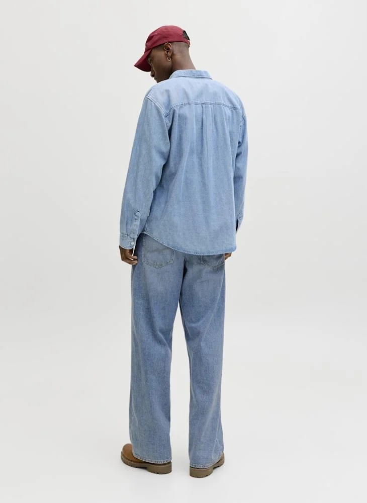 JACK & JONES Casual Wide Leg Jeans